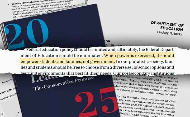 Image: GOP’s infamous Project 2025 plan uses Arizona as an education model