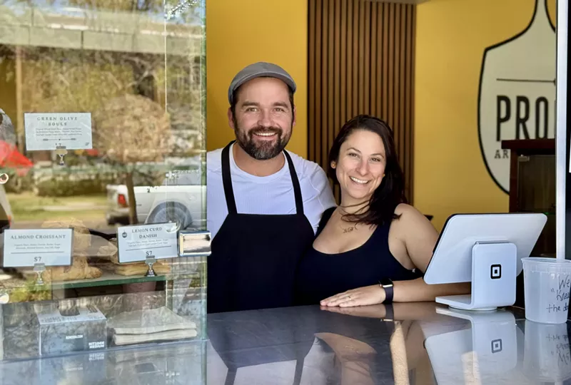 Image: Proof Bread owners Amanda Abou-Eid and Jon Przybyl have opened a downtown Phoenix storefront of their sourdough bakery.