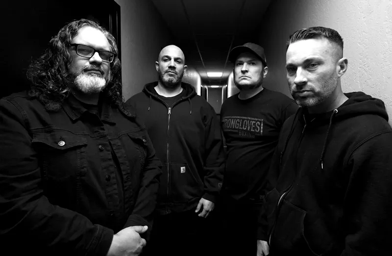 Image: From left to right, Roy Valencia, Todd Hamilton, Ben Barnes and Ren Cullen make up Overstand.