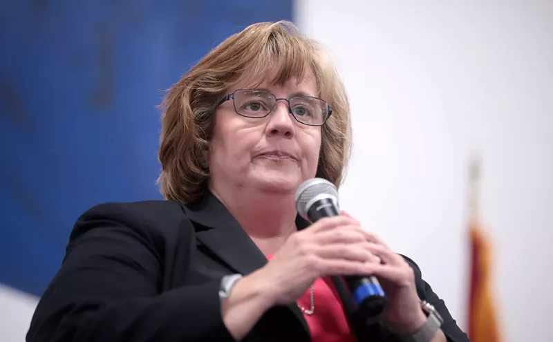 Image: Rachel Mitchell endorses Trump