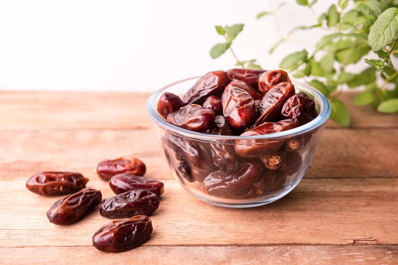 Dates are great for snacking, but can also be used in a variety of sweet and savory recipes.