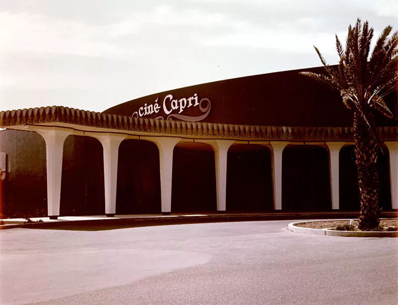 Image: Phoenix's beloved Cine Capri Theatre, which was located at 24th Street and Camelback Road and screened countless Hollywood classic during its 32-year run from 1966 to 1998, including a year-long run by the original "Star Wars."