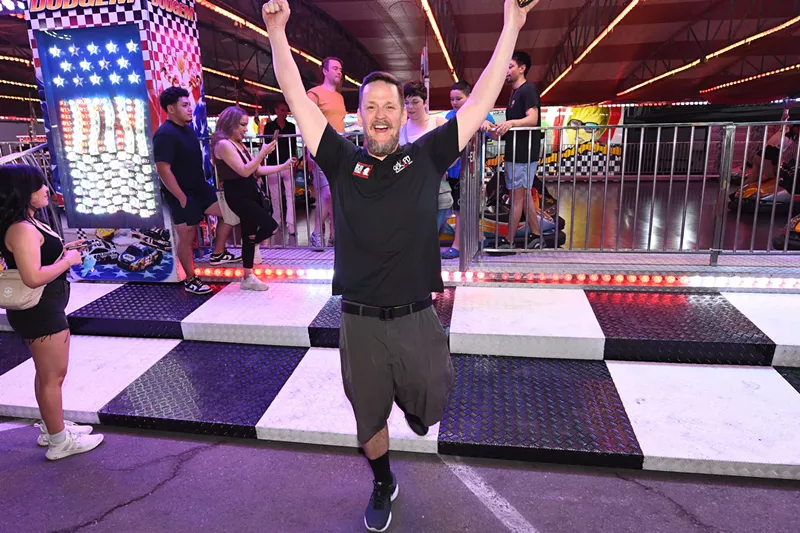 Image: KUPD's Fitz Madrid at the Arizona State Fair.