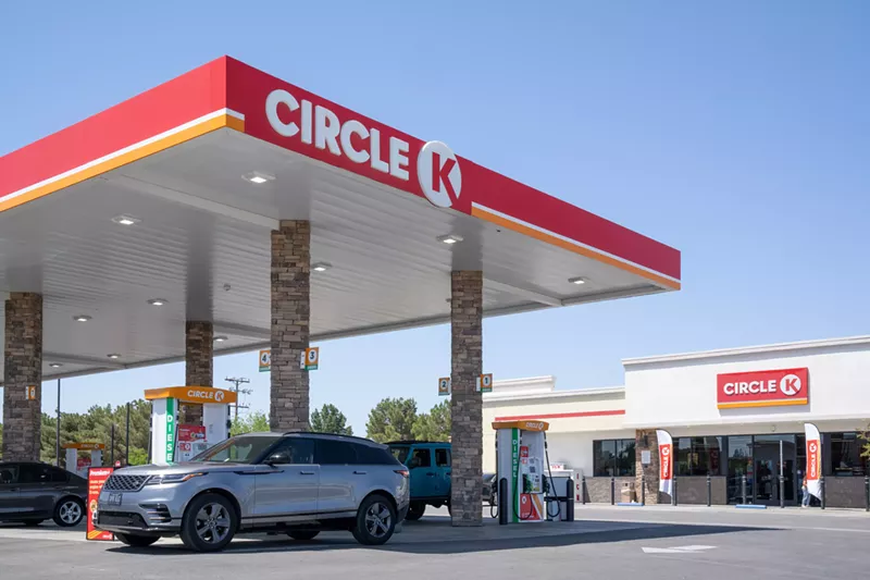 Image: A Circle K gas station