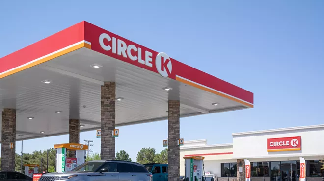 A Circle K gas station