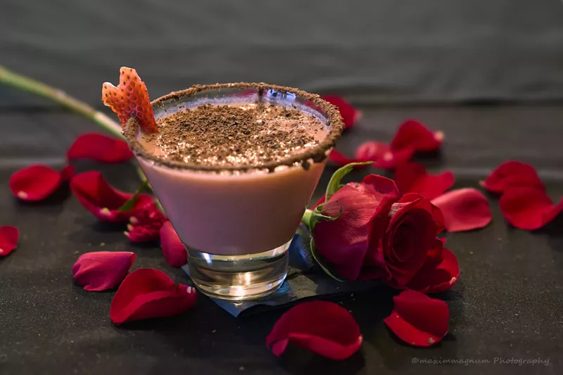 Image: Valentine's dessert.