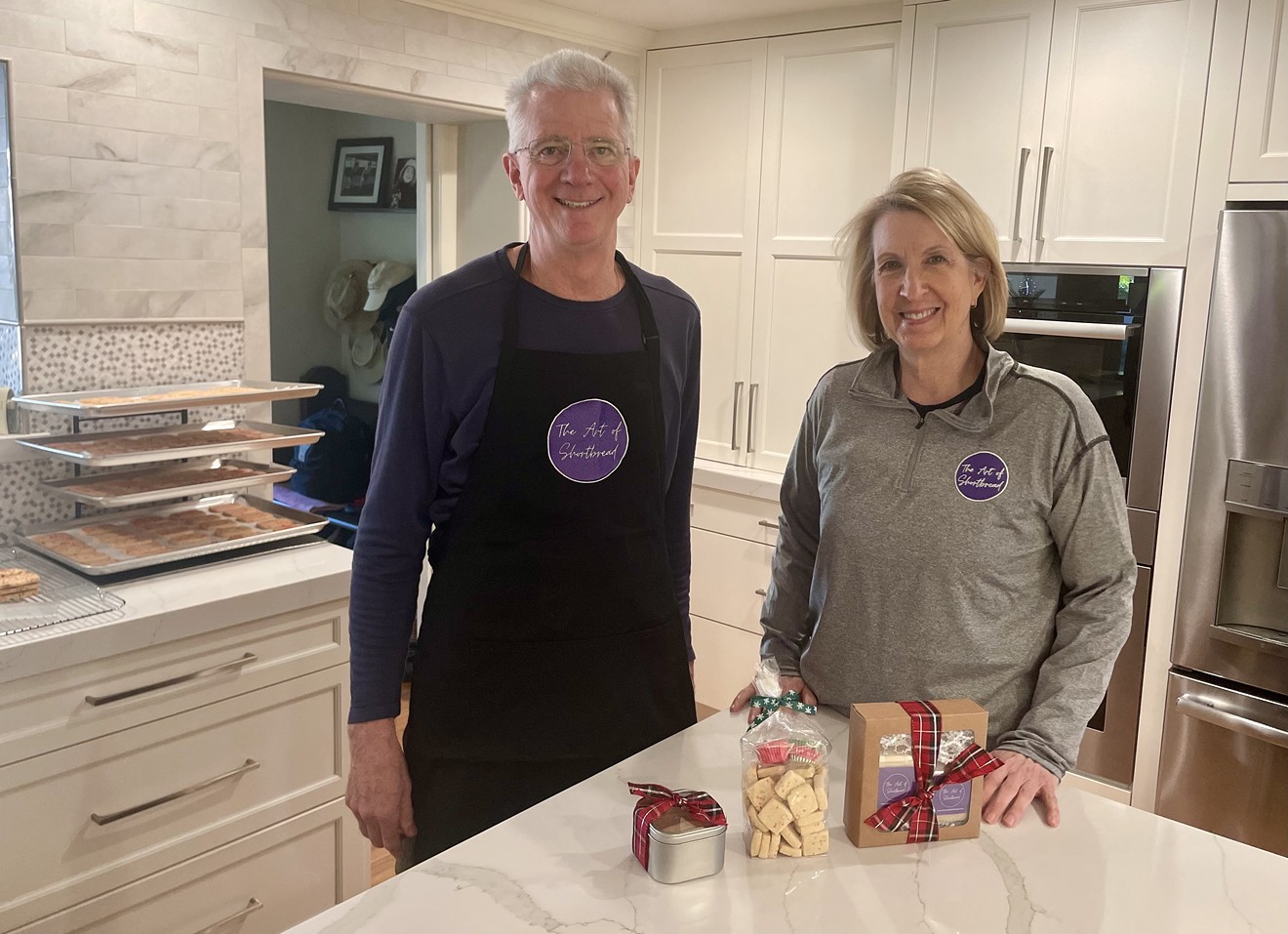 The holiday season for The Art of Shortbread owners Art and Kathy Rowland is their busiest time of year.