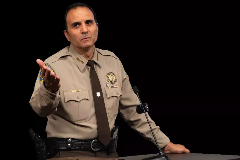 Image: Sheriff Paul Penzone said he won't run for a third term in 2024 and will leave office in January.