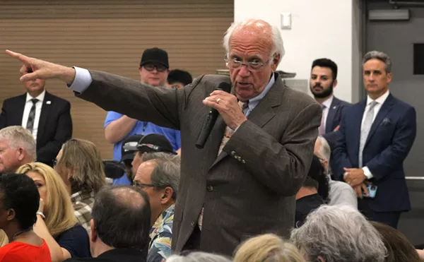 Image: Sheriff’s office court-ordered community meeting goes off the rails