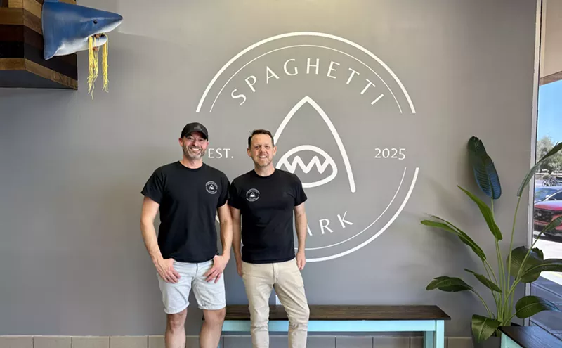 Image: Spaghetti Shark makes a splash in Tempe