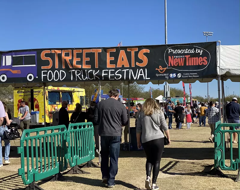 Image: Street Eats Food Truck Festival, enter here for $2 samples at more than 40 trucks.
