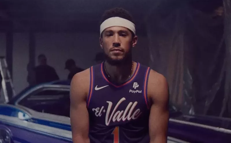 Image: Sunbursts to El Valle: A look at Phoenix Suns jerseys over the years
