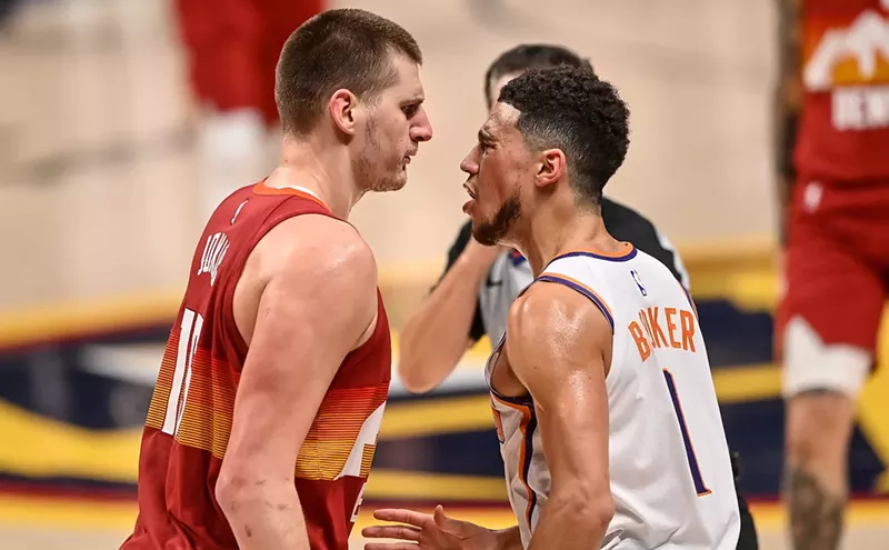 Image: Super Fans, Mascot Mania, and All-Stars: Suns and Nuggets Get Ready to Rumble