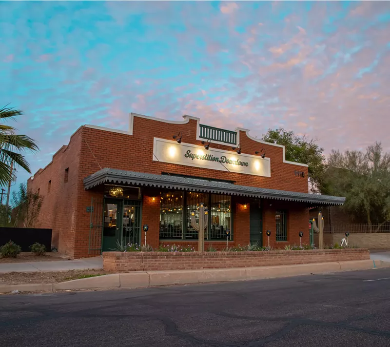 Image: Superstition Meadery opened in the historic Jim Ong's Market building in November 2020. Now, it's set to close its doors.