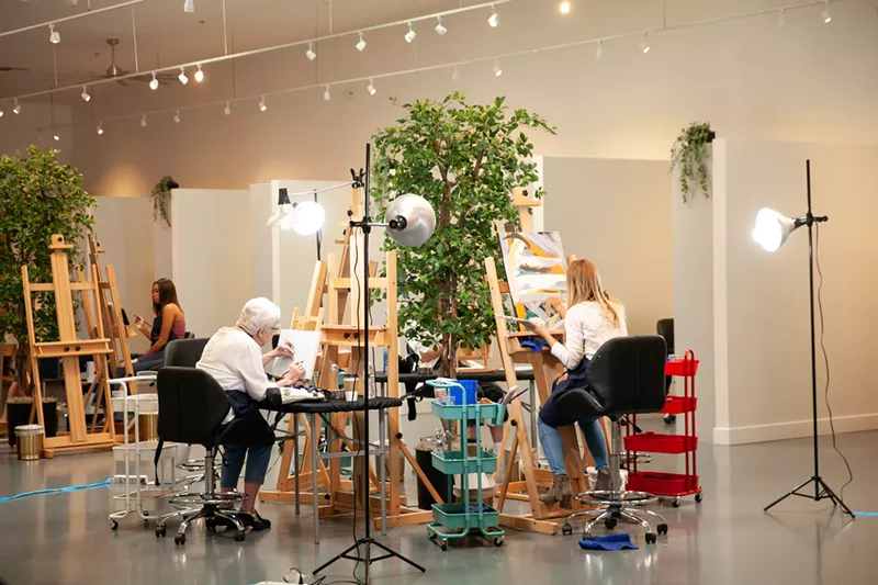 Image: Get creative at Brightside studios.