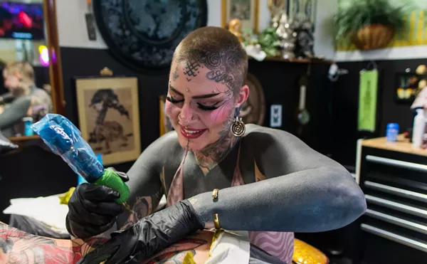 Image: 'We all vibe together': Meet Sarah Elizabeth of Temperance Tattoo Collective