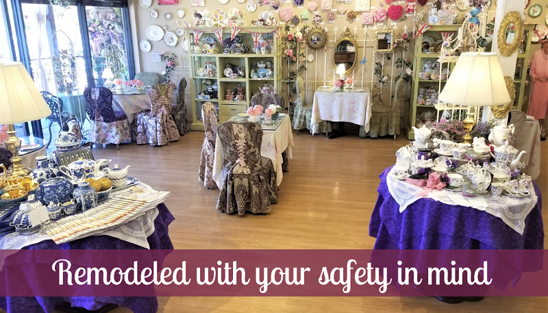 Image: English Rose Tea Room in Carefree has been serving traditional tea since 2002.