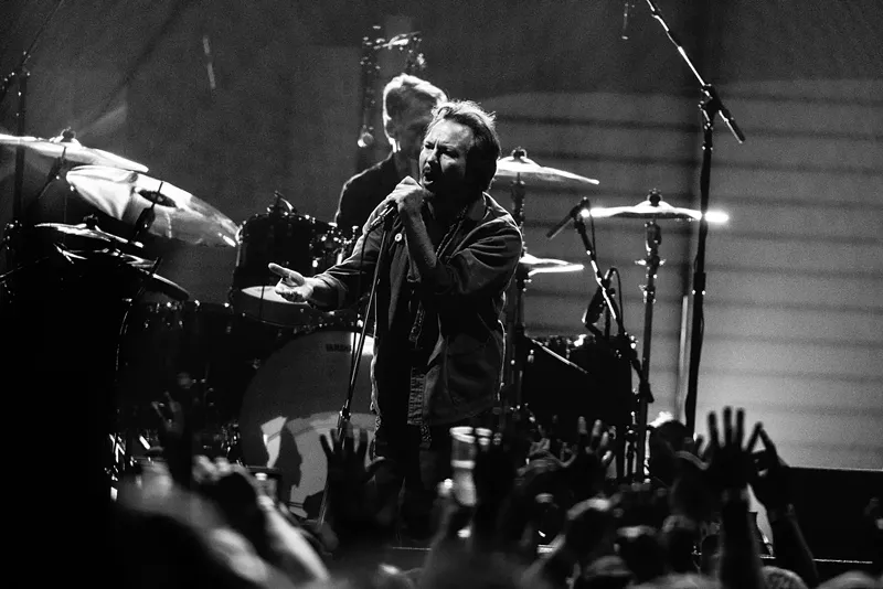 Image: Pearl Jam, pictured here in May 2022, will release a live album for RSD.