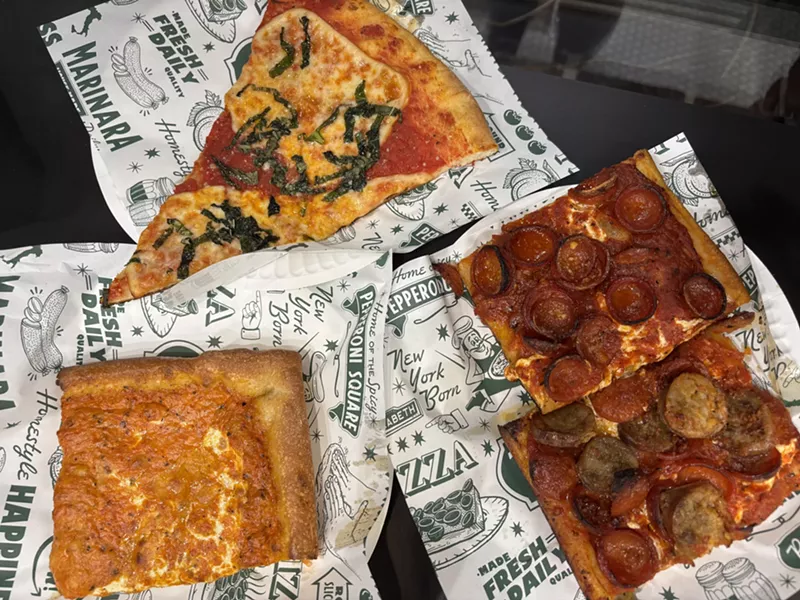 Image: Prince St. Pizza opened on Mill Avenue in August with plenty of square and Neapolitan slices to choose from.