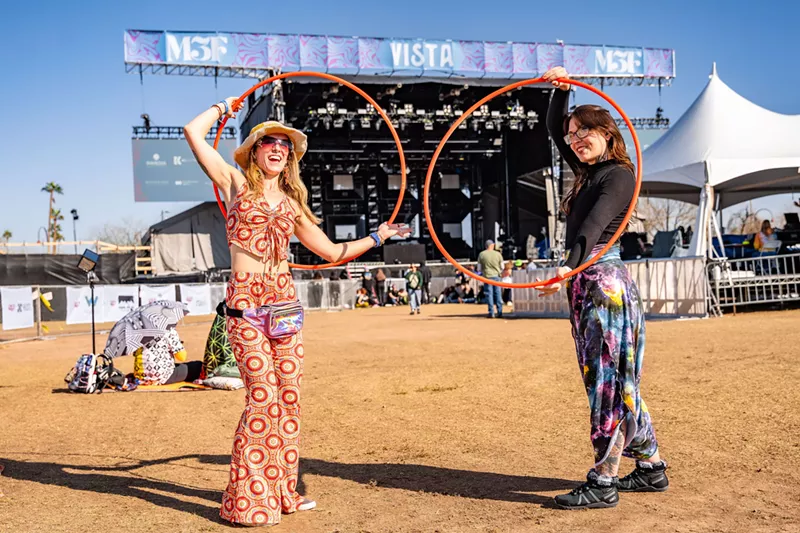 Image: A few fans show off their hope skills at M3F Fest 2025.