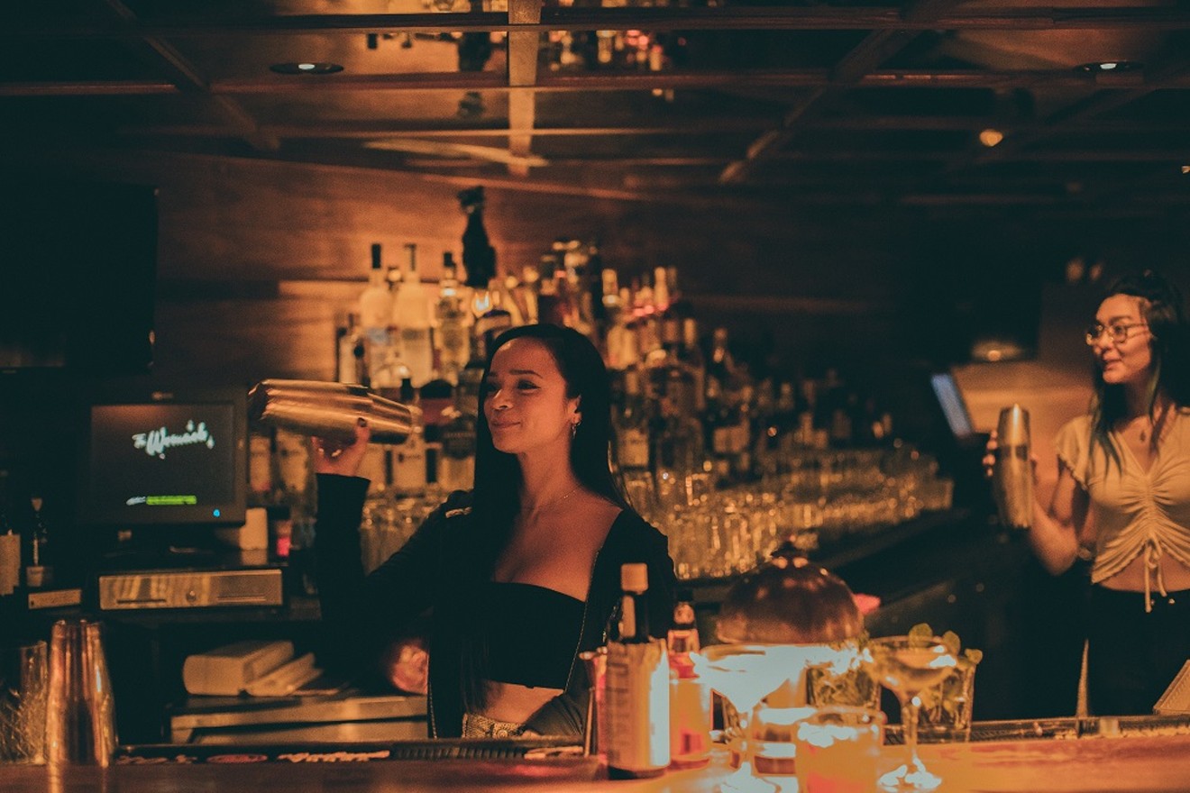 The Womack, a retro cocktail lounge, opened earlier this month.