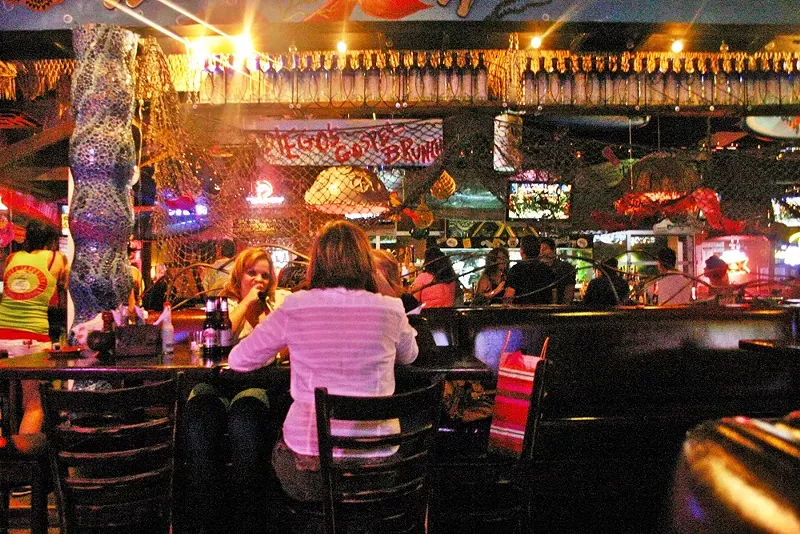 Image: The happy hour vibe continues until 7 p.m. at the Salta Senorita.