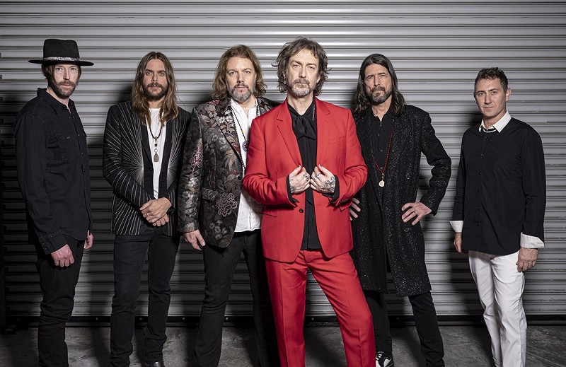 The Black Crowes will play Arizona Financial Theatre in downtown Phoenix on April 10.