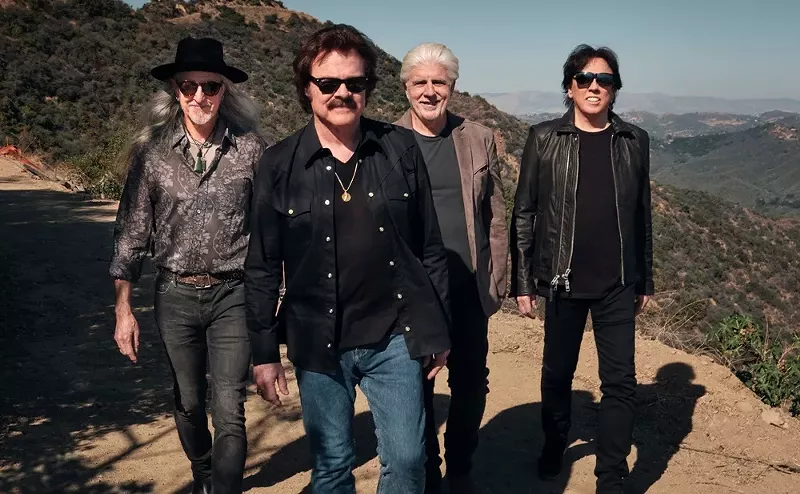 Image: From left to right: Patrick Simmons, Tom Johnston, Michael McDonald, and John McFee
