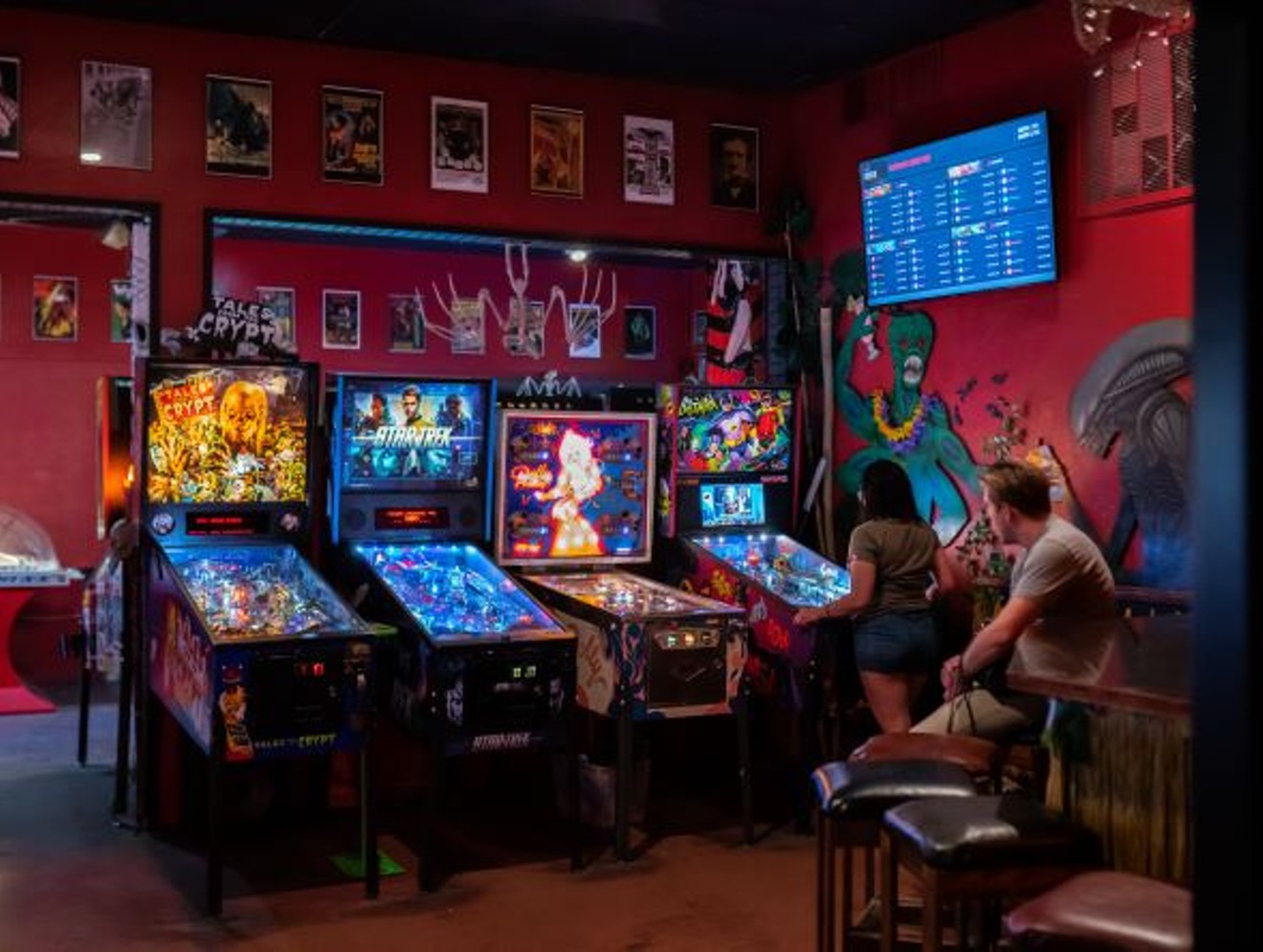 Electric Bat Arcade in Tempe is inside Yucca Tap Room.