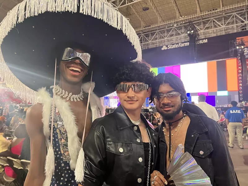 Image: A stylish trio.