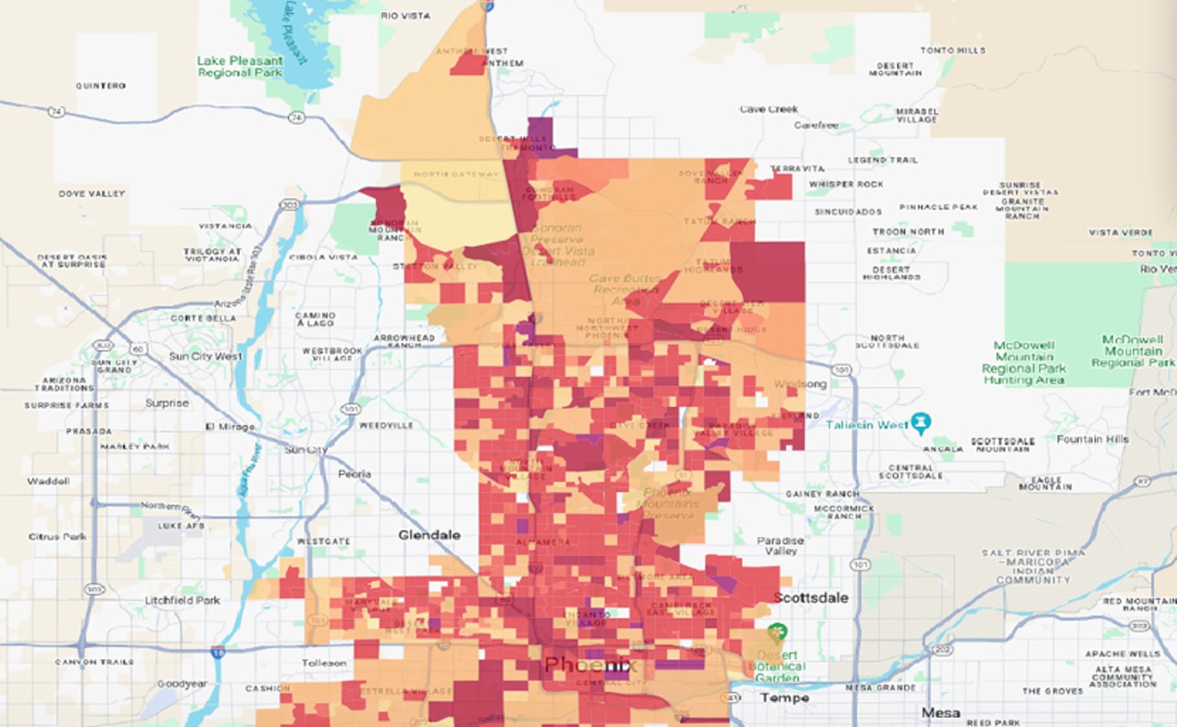 Map: Do you live in one of Phoenix’s hottest neighborhoods?
