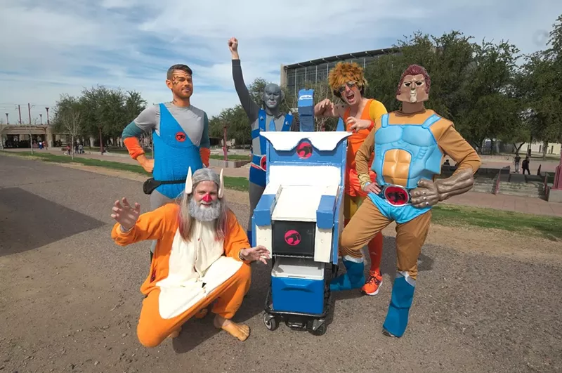 Image: The Phoenix Idiotarod will roll through the streets of downtown on February.