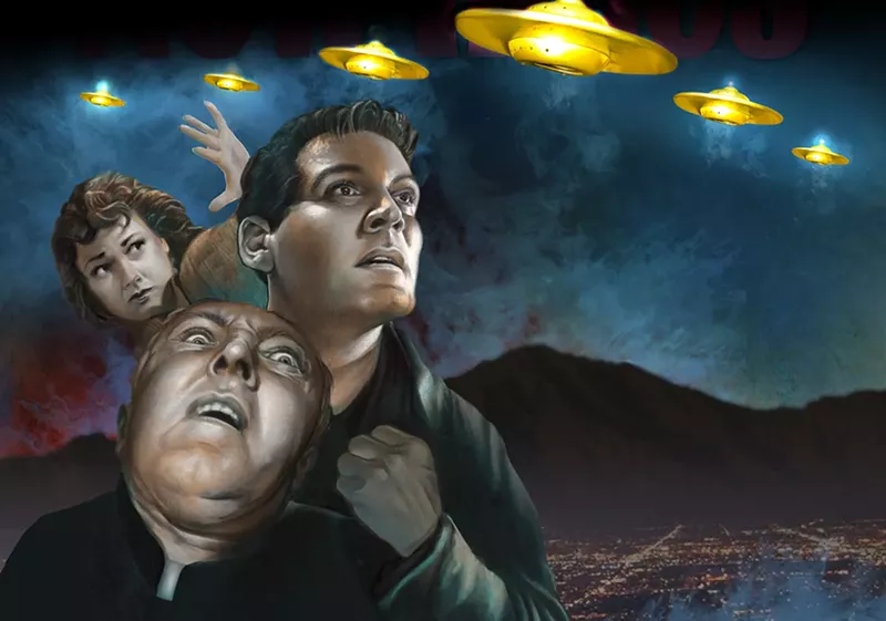 Image: Some unusual things were seen in the skies over the Valley on the night of March 13, 1997.