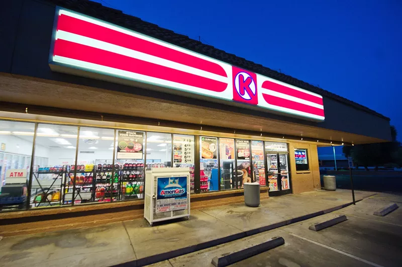 Image: The Circle K at Southern Avenue and Hardy Drive that was featured in the 1989 film Bill & Ted's Excellent Adventure.
