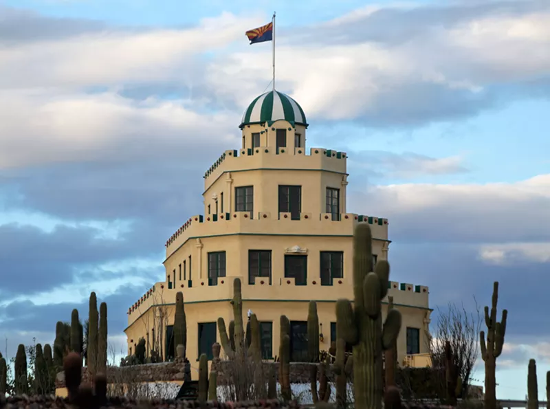 Image: Tovrea Castle, the iconic and historic Phoenix landmark.