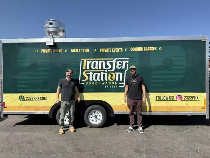 Image: Paul Lindsay and Shay Gau bring their culinary vision to life at Transfer Station, located at The Wandering Tortoise.