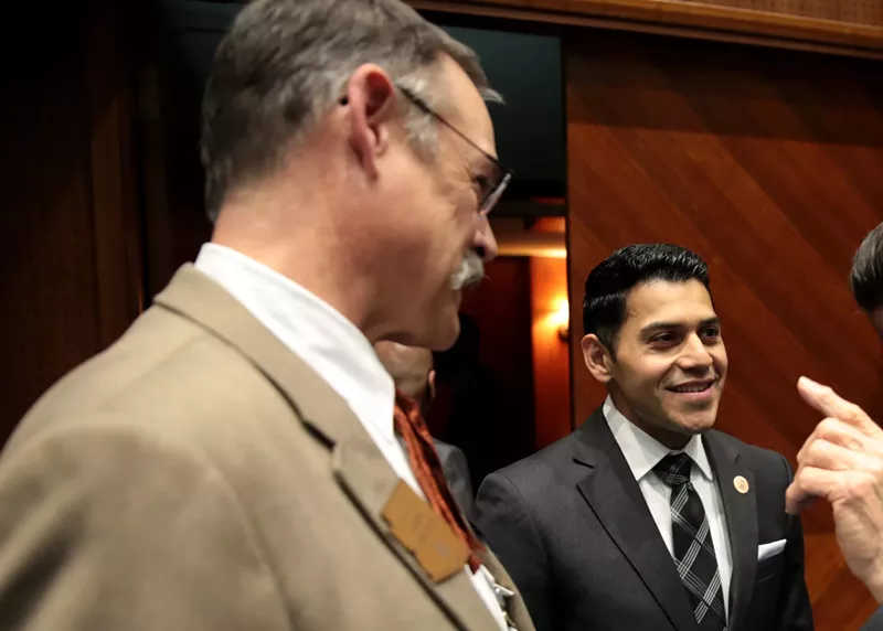 Image: mark finchem and steve montenegro