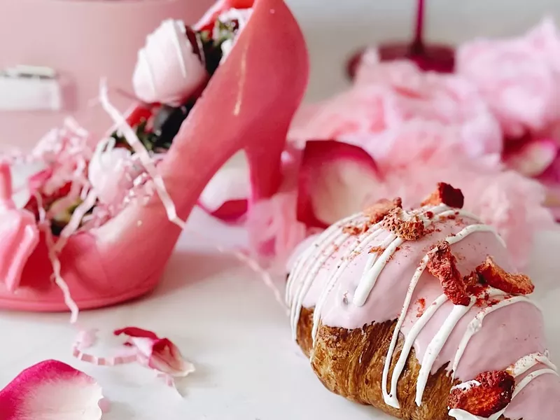 Image: Scottsdale bakery Sweet Dee's is going pink in celebration of the "Barbie" movie.