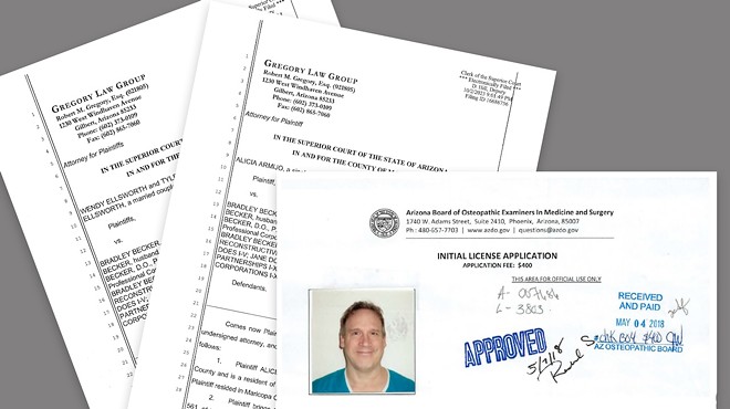 Bradley Becker medical license and lawsuit