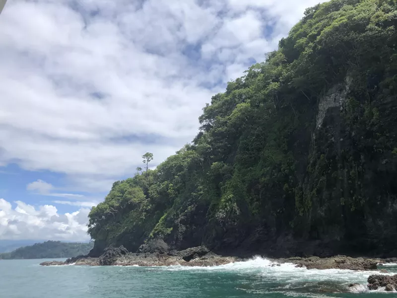 Image: A tropical island.