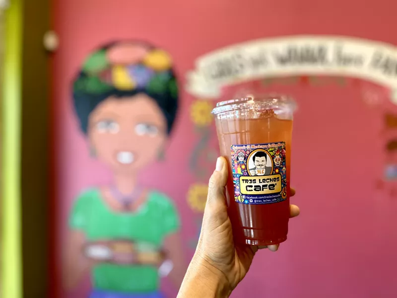 Image: Tres Leches Cafe drink.