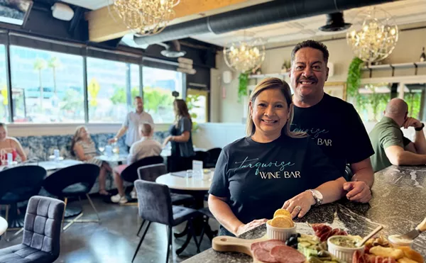 Image: Turquoise Wine Bar to open soon on Roosevelt Row. Here's a look inside