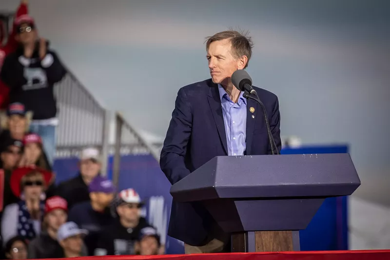 Image: U.S. Congressman for Arizona Paul Gosar took a puzzling approach to address the mass shooting at an elementary school in Uvalde, Texas.