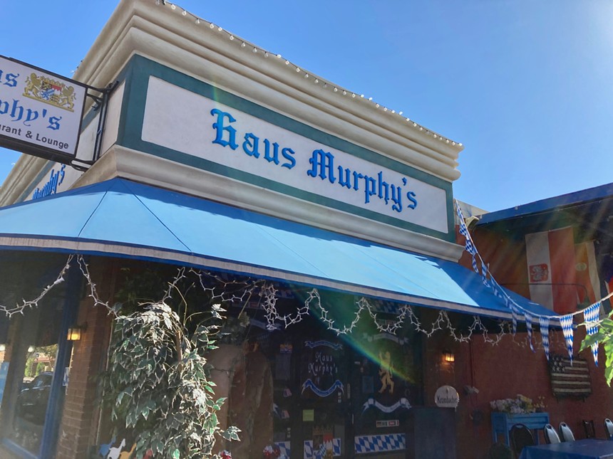 Get yourself a schnitzel and some bottled bier at Haus Murphy's. - LAUREN CUSIMANO