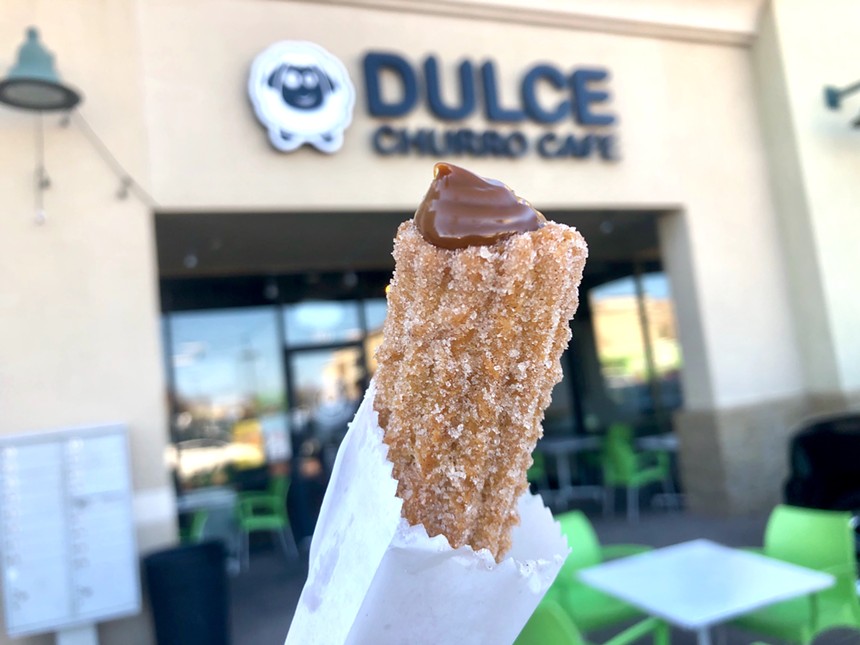 Cheers to the churro selection at Dulce Churro Cafe. - ALLISON YOUNG