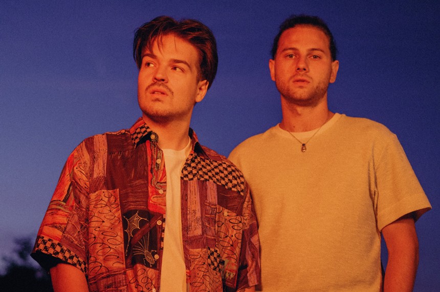 Clemens Rehbein (left) and Philipp Daush (right) of Milky Chance. - ANTHONY MOLINA