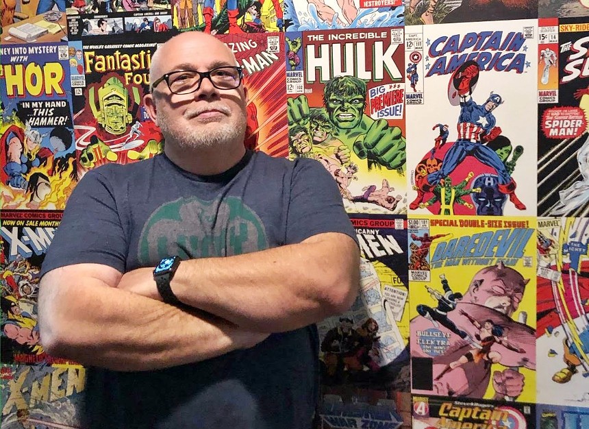 Atomic Comics founder and co-owner Mike Malve. - JACK MALVE