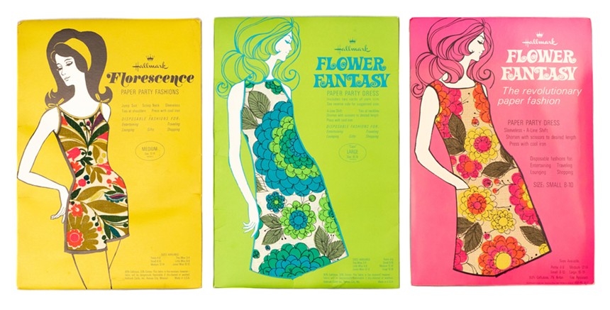 Hallmark, Rompers, c. 1967. Printed 80% Cellulose and 20% cotton paper. Collection of Phoenix Art Museum, Promised gift of Kelly Ellman. - IMAGE © PHOENIX ART MUSEUM