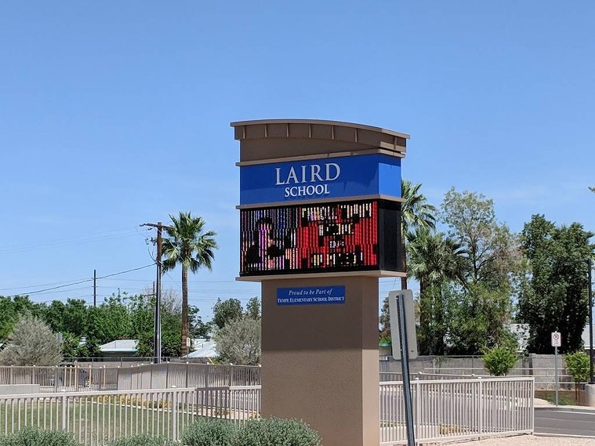 Tempe school officials said they have no intention of changing the name of Laird School. - GOOGLE MAPS