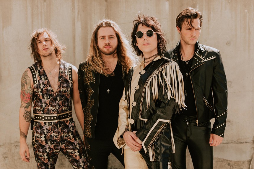 The Struts are headed to the Valley on Friday. - CHUFFMEDIA